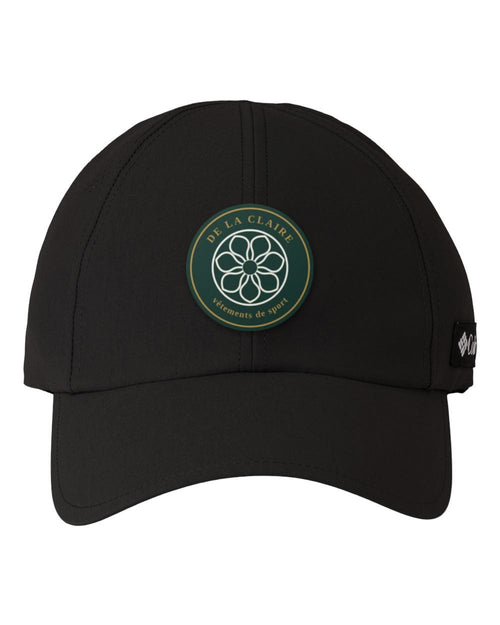 Badge Cap — Columbia, Black, silicone badge
