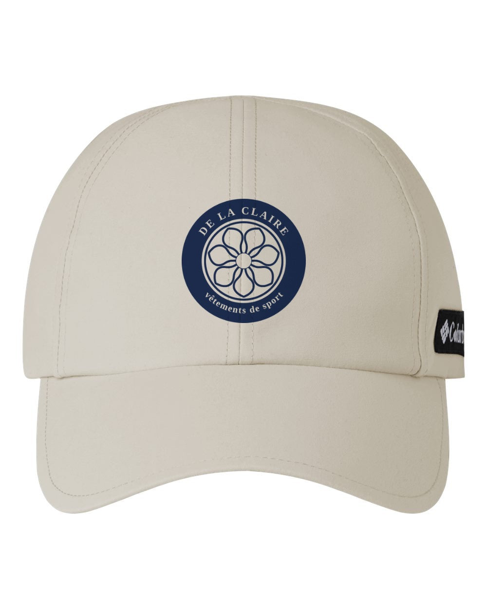 Badge Cap — Columbia, Fossil, printed badge in Navy