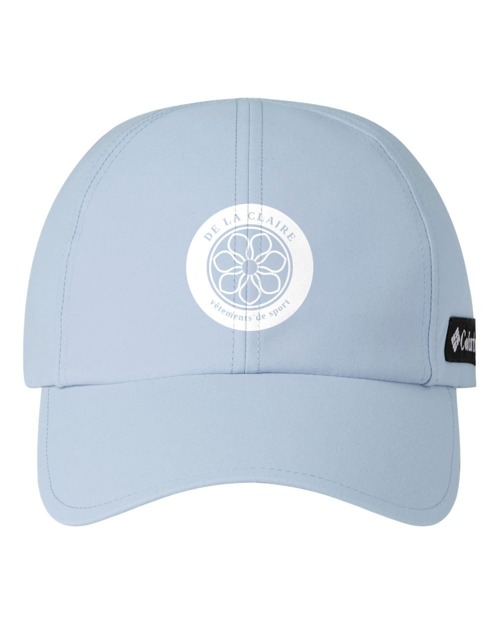 Badge Cap — Columbia, Whisper, printed badge in White