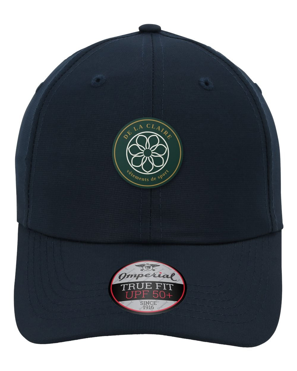 Badge Cap — Imperial, Navy, silicone badge