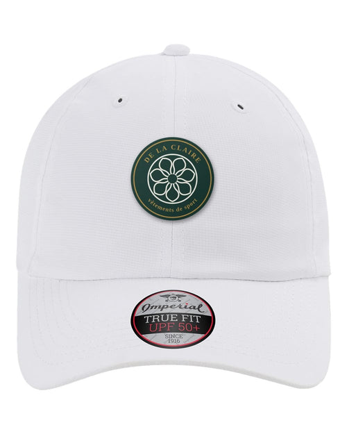 Badge Cap — Imperial, White, silicone badge