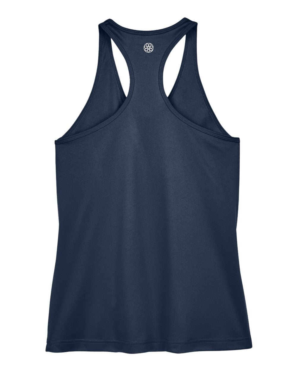 Performance Racerback Tank in Sport Dark Navy, back
