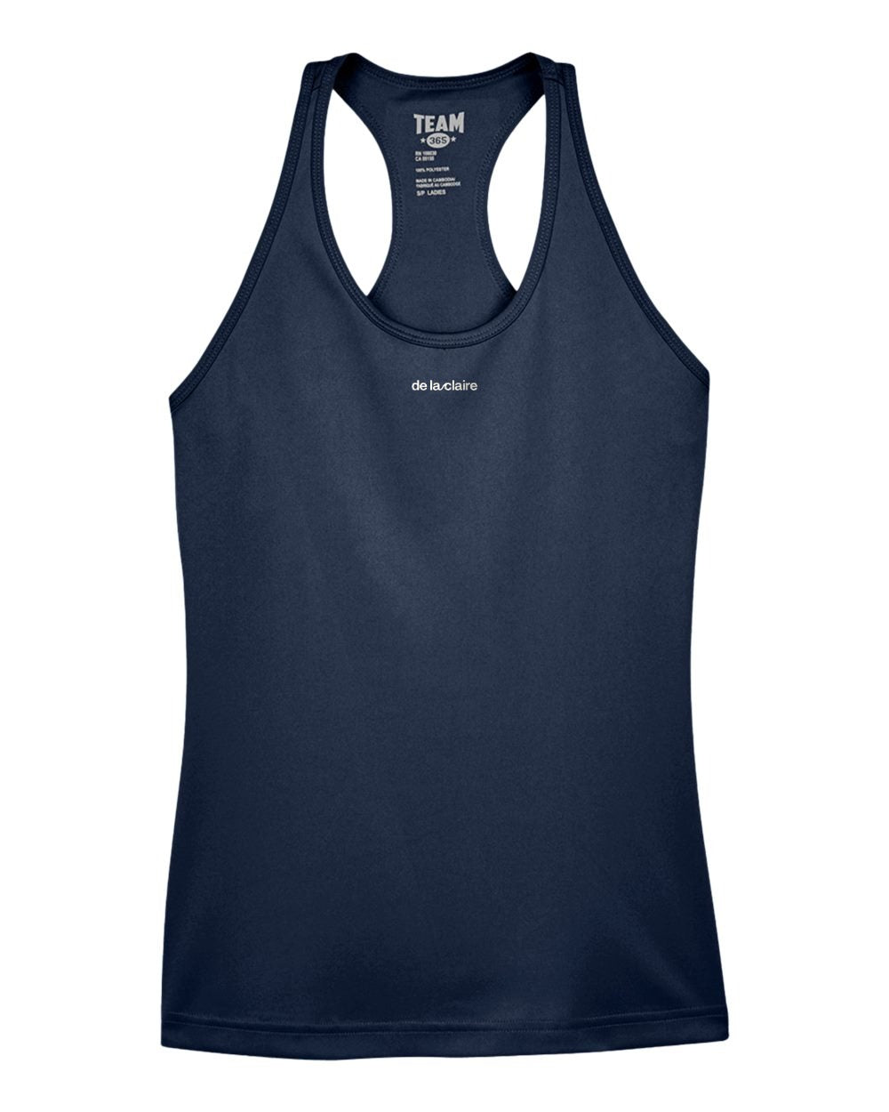 Performance Racerback Tank in Sport Dark Navy, front