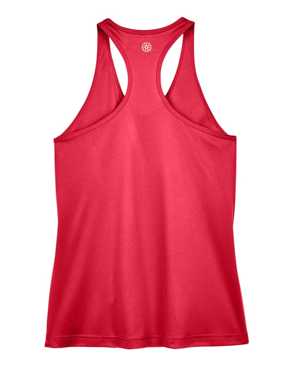Performance Racerback Tank in Sport Red, back